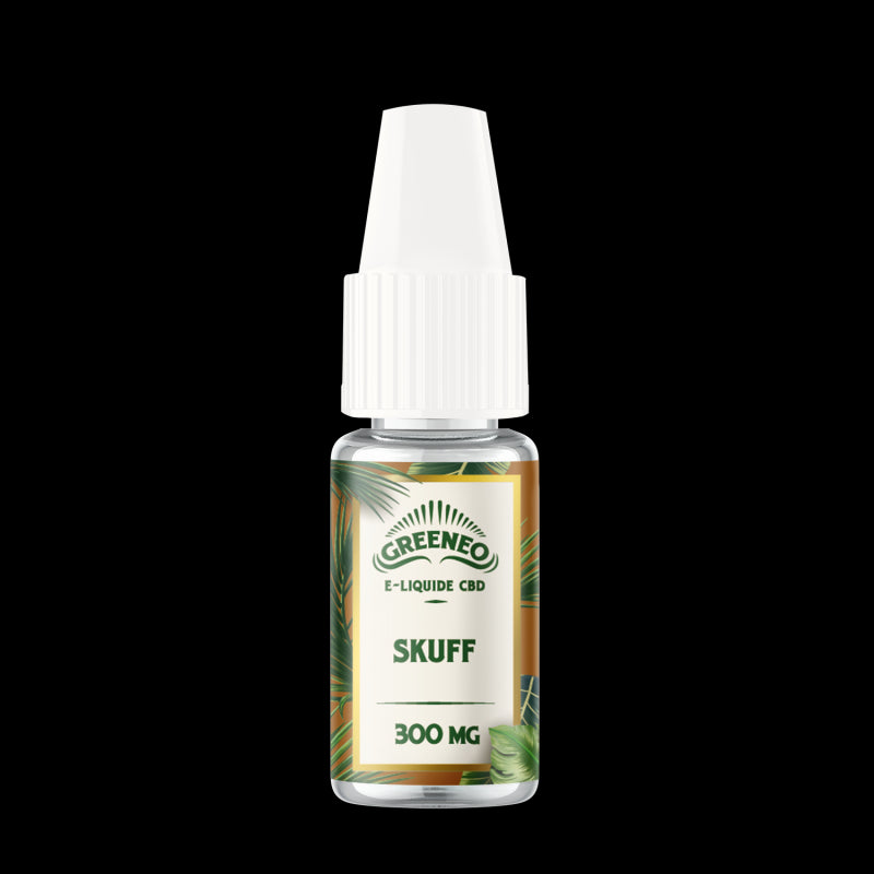 E-liquide CBD Skuff Greeneo sans nicotine (300mg/500mg)