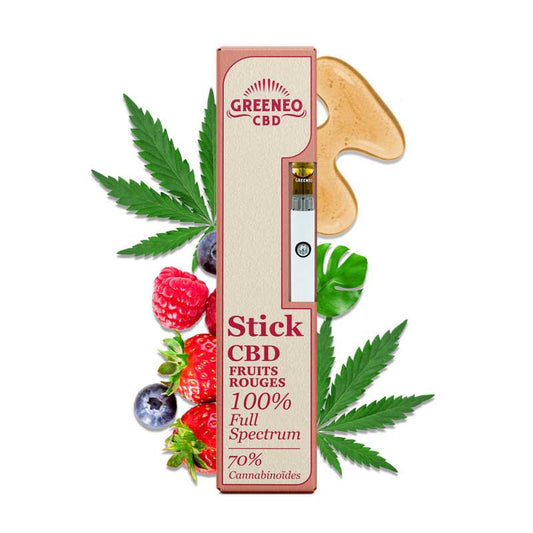 Vape pen CBD full spectrum 70%  | GREENEO sans nicotine