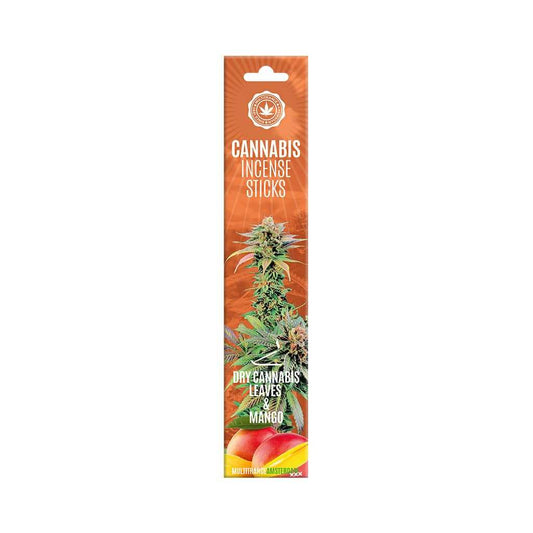 Bâtonnets d'encens cannabis et mangue Multitrance
