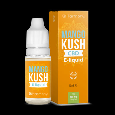 E-liquide CBD Mango Kush Harmony 10ml sans nicotine (600mg) - Le Fermier CBD®