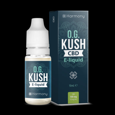 E-liquide CBD OG Kush Harmony sans nicotine (100mg) - Le Fermier CBD®