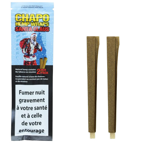 Blunt de chanvre Santa Claus | CHAPO - Le Fermier CBD®