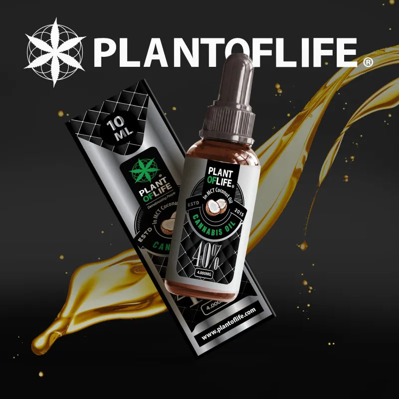 Huile CBD 40% full spectrum coco | PLANT OF LIFE - Le Fermier CBD®