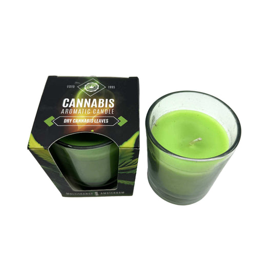 Bougie parfumée Dry Cannabis Leaves | MULTITRANCE - Le Fermier CBD®