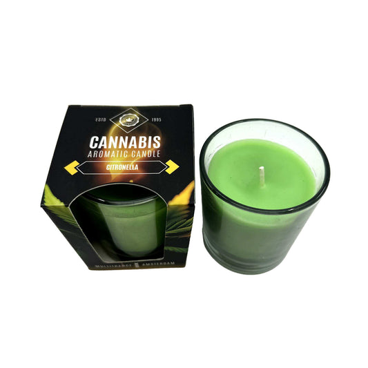 Bougie parfumée au Cannabis Citronella | MULTITRANCE - Le Fermier CBD®