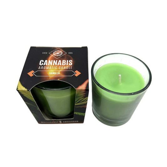 Bougie parfumée au Cannabis Vanilla | MULTITRANCE - Le Fermier CBD®