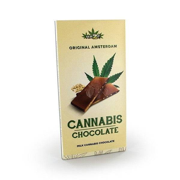 Chocolat au lait graines de chanvre | HAZE - Le Fermier CBD®