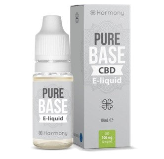 E-liquide CBD Pure Base 1000mg/10ml Harmony sans nicotine (1000 mg)