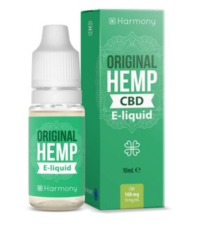 E-liquide CBD Original Hemp Harmony sans nicotine
