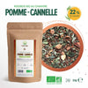 Tisane CBD bio rooibos pomme cannelle | POP CBD