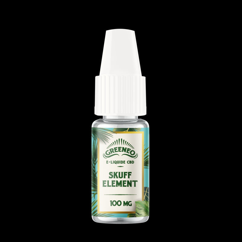 E-liquide CBD Skuff Element sans nicotine (100mg/300mg/500mg)
