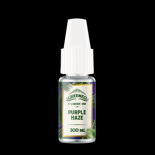 E-liquide CBD Purple Haze | GREENEO sans nicotine (500mg/1000 mg)