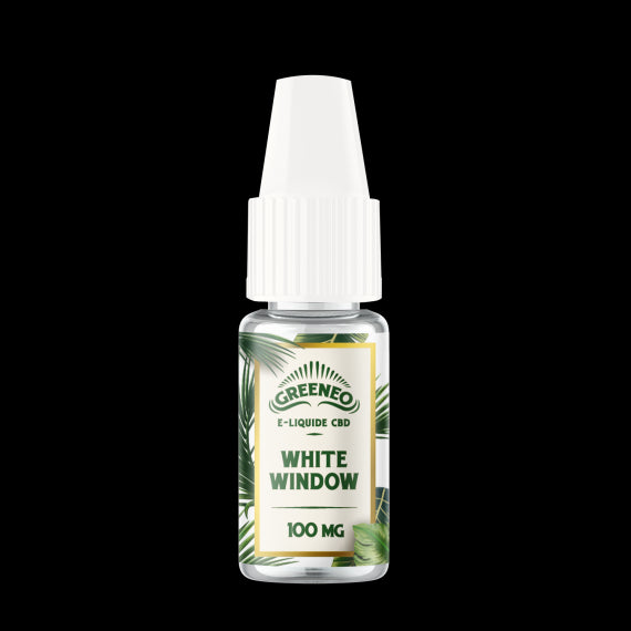 E-liquide CBD White Window | GREENEO sans nicotine (300mg/500mg/1000mg)