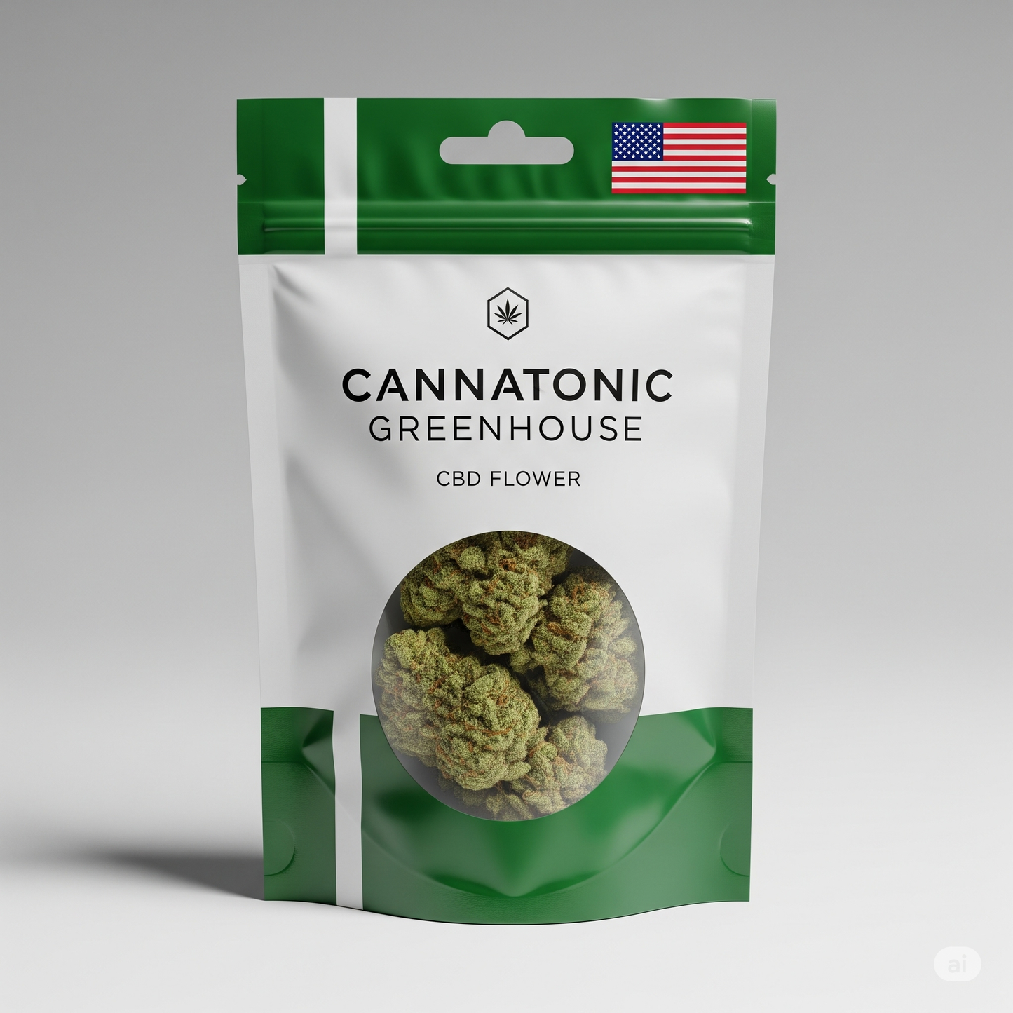 Fleur de CBD Cannatonic Greenhouse