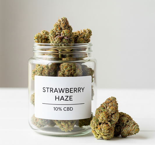 Fleur de CBD Strawberry Haze 10%