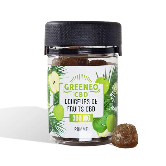 Bonbon CBD pomme | GREENEO