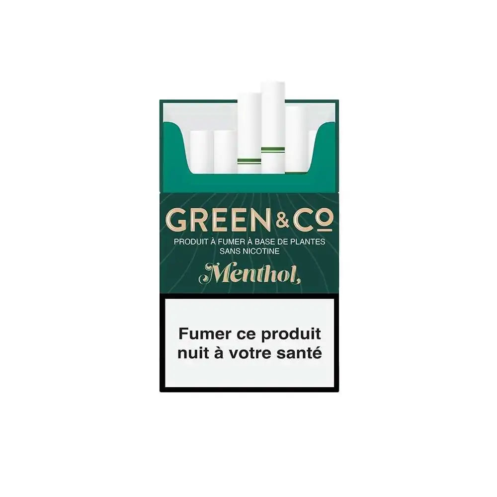 Cigarettes CBD Menthol Green&Co