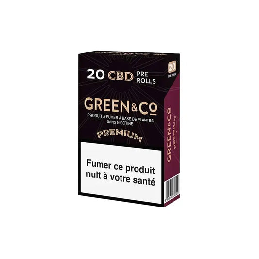 Cigarettes CBD Premium Green&Co