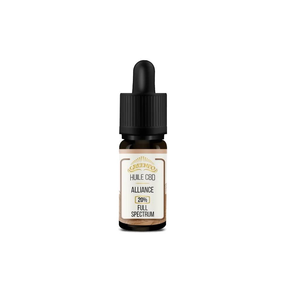 Huile CBD 20% full spectrum alliance | GREENEO
