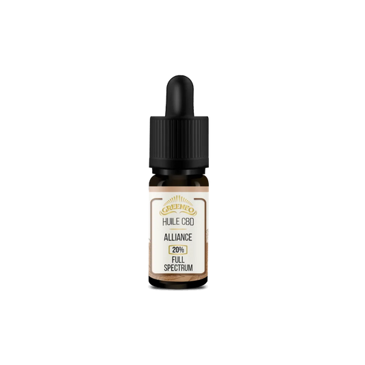 Huile CBD 20% full spectrum alliance | GREENEO