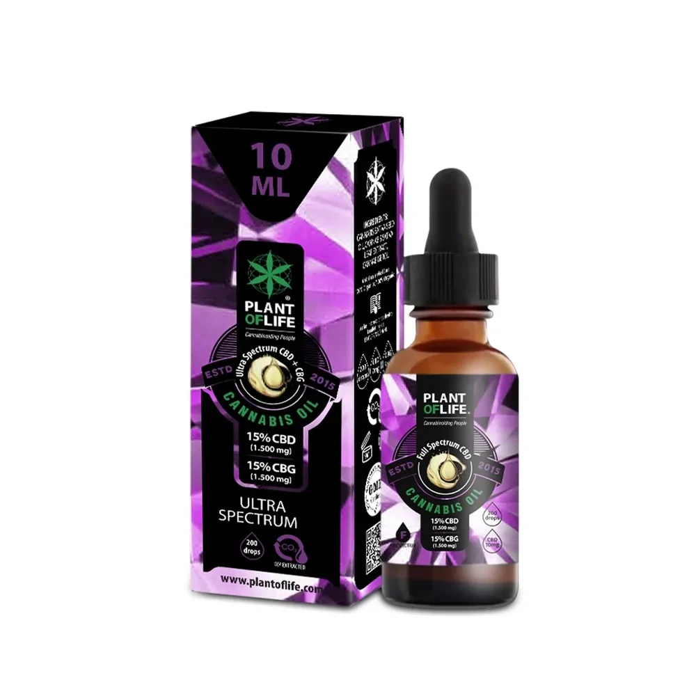 Huile CBD & CBG 30% ultra spectrum | PLANT OF LIFE