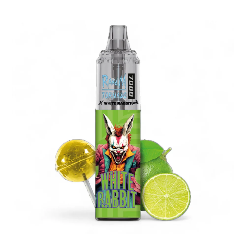 Puff Tornado 7000 White Rabbit Lemon Lollipop