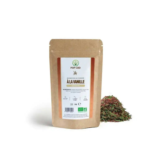 Tisane CBD bio rooibos vanille | POP CBD