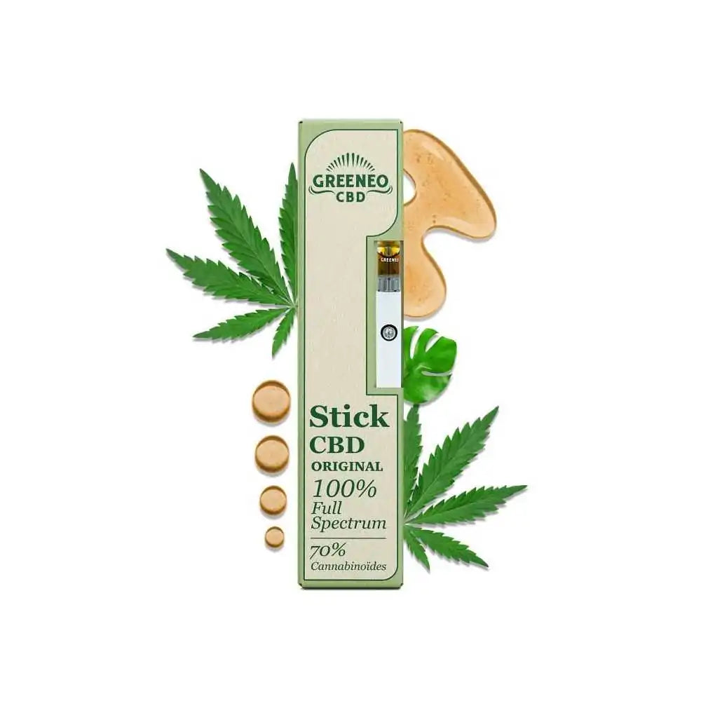 Vape pen CBD full spectrum 70%  | GREENEO sans nicotine