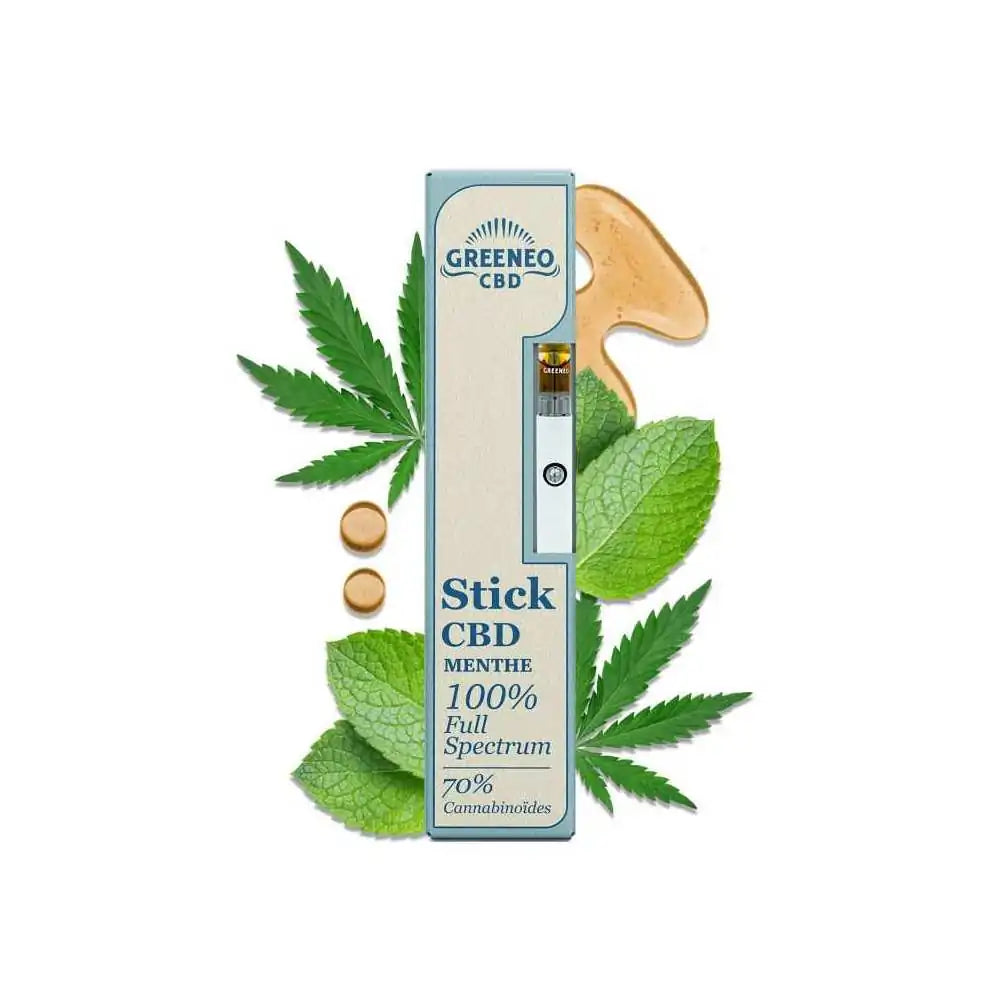 Vape pen CBD full spectrum 70%  | GREENEO sans nicotine